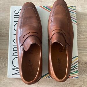 Brown Leather Men's Loafers